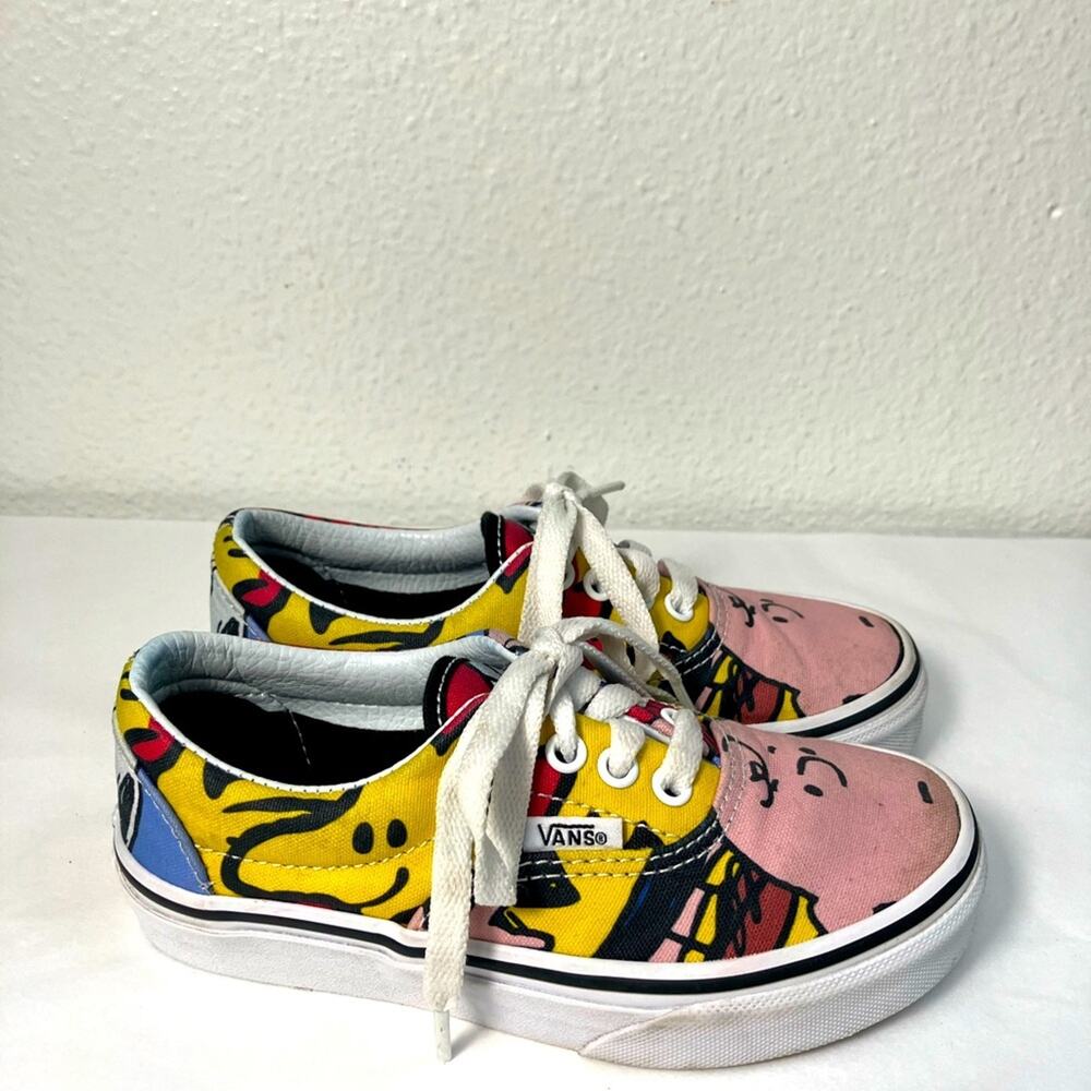 Vans Off The Wall Peanuts Kids Size 12 Charlie Brown Kids Shoes